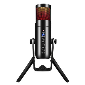 Microphone pour enregistrement de téléphone portable Tiktok Usb Studio Caméra Photographique Selfie Vidéo Conférence Kit D'éclairage Led Anneau Lumière - Product Image 2