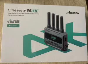 Nuevo Transmisor y Receptor Inalámbrico de Video de Doble Banda Accsoon CineView SE <span class=keywords><strong>4K</strong></span> RTMS4.0 <span class=keywords><strong>HDMI</strong></span> 3G SDI 2026 - Product Image 6