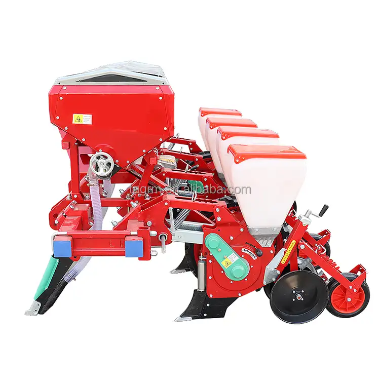 Máquina de siembra de maíz con caja de fertilizante, Tractor plantador de semillas de maíz, 1, 2, 3, 4, 5, 6, precio de fábrica