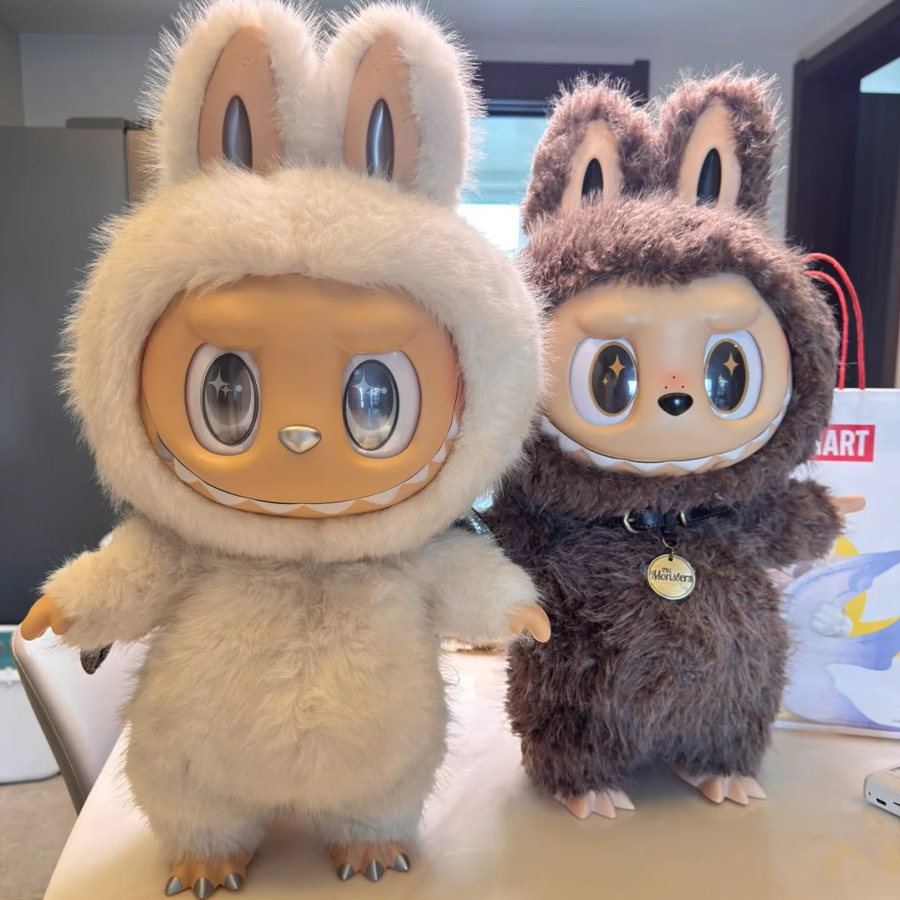 Zimomo 58cm the Monster Labubu Vinyl Face Doll Complete Set of Box