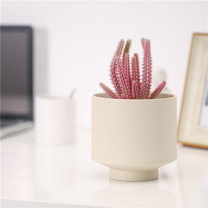 Mate logotipo personalizado al por mayor de interior al aire libre de maceta de cerámica macetas para plantas <span class=keywords><strong>suculentas</strong></span> - Product Image 3