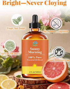 Estratto di Pompelmo Pressato <span class=keywords><strong>a</strong></span> <span class=keywords><strong>Freddo</strong></span> Sunny Morning, Miscela di <span class=keywords><strong>Oli</strong></span> <span class=keywords><strong>Essenziali</strong></span> Puri al 100% - Product Image 5