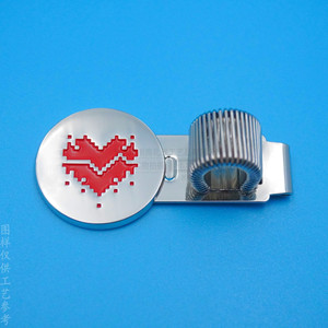 Custom Metal Pen <b>Clip</b> 45mm Zinc Alloy Logo <b>Spring</b> Holder For Journals Notebooks Anti Loss Design Durable Business Gift - Product Image 2