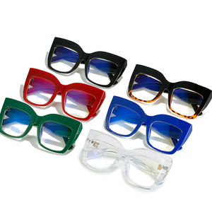 Lunettes à œil De chat, cadre optique épais, en forme carrée, surdimensionnée, avec nom personnalisé, <span class=keywords><strong>2022</strong></span> - Product Image 6