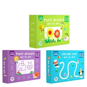 2022 Hot Bán xóa được Truy Tìm bảng tính cho trẻ em giấy copybooks cho bút điều khiển đào tạo chữ viết tay thực hành - Product Image 1