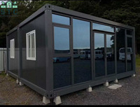 Maisons préfabriquées de 20 pieds, maisons modulaires préfabriquées en kit