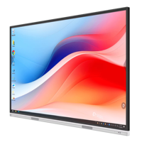 Tableau blanc interactif Amdox Windows System 4K avec écran tactile à 20 points pour l'éducation et les affaires
