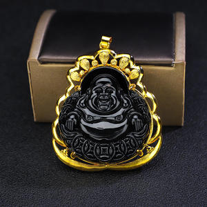 จี้ห้อยคอแบบให<span class=keywords><strong>ม</strong></span>่สำหรับผู้ชายและ<span class=keywords><strong>ผู้หญิง</strong></span> จี้พระพุทธรูปชุบทองสไตล์ยุโรปอเมริกัน ประดับด้วยพระพุทธรูปพระกวน<span class=keywords><strong>อิ</strong></span><span class=keywords><strong>ม</strong></span> - Product Image 6