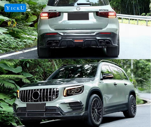 Kit de Carrocería de Fibra de Carbono de Alta Calidad YICKU para Mercedes-Benz <span class=keywords><strong>GLB</strong></span> 20-22, Mejora de Diseño, Pieza Automotriz, Labio Delantero, Labio Trasero, Capó, Gran Venta - Product Image 5