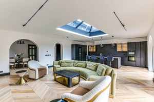 <span class=keywords><strong>Parquet</strong></span> en bois d'ingénierie en chêne chevron coloré Bradford - Product Image 5