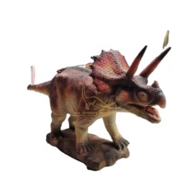 Exposition de dinosaures animatroniques de robot de parc à thème fabrication chinoise