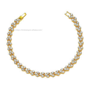 Pulsera de Cadena de 6mm con Diseño de Corazón Entrelazado Estilo Hip Hop para Hombre, Collar Lijing de Moda Tanjing - Product Image 1