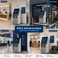 Cajero Automático Multid denominación para Depósito y Retiro de Efectivo con Reciclaje de Billetes, Seguimiento de Serie y Detección de Billetes Falsos - Terminal Bancaria