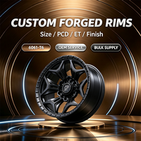 Rines de Aleación de 6 Birlos de 17 y 18 Pulgadas, 6x139.7, 6x135, Estilo Beadlock, para Toyota Hilux, Tacoma, 4Runner, FJ Cruiser