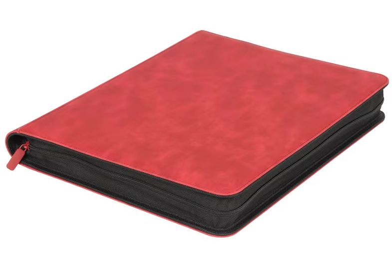 T296 denim-style red