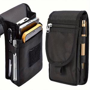 Durable Outdoor Waist <b>Bag</b> Multi Compartment Fanny Pack Phone Pocket Pen Holder Cover Closure Unisex Travel Organizer Gift - Product Image 2