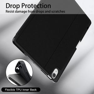 Funda Retro a Cuadros Verde y Blanco para <span class=keywords><strong>iPad</strong></span> <span class=keywords><strong>Air</strong></span> 11/<span class=keywords><strong>10.9</strong></span> Pulgadas M3 M2 <span class=keywords><strong>M1</strong></span> A14, Carcasa Trasera Antigolpes - Product Image 2