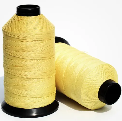Prezzo di fabbrica Para aramide filo per cucire filato in fibra di filamento