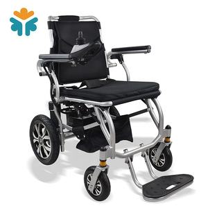 Silla <span class=keywords><strong>de</strong></span> Ruedas Eléctrica Plegable Ligera a <span class=keywords><strong>Precio</strong></span> Económico al por Mayor <span class=keywords><strong>para</strong></span> Personas Mayores y Discapacitadas - Product Image 1