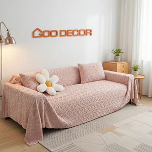 Housse de protection pour canapé, anti-poussière, anti-rayures, OEM&ODM, haute qualité, durable, lavable, toucher doux, motif floqué - Product Image 5