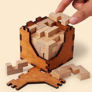 Hot New Products Little 36 Pcs Diy Stacking Building Block Set Wooden Children Craft Kits Educational Toys for Kids Boys Girls - Product Image 1