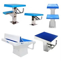 Banc de départ de compétition standard international Fenlin pour piscines et accessoires pour plateforme de saut et départ en natation