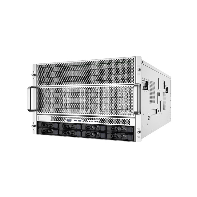 7U Rackmount Deep Learning GPU Server Dual AMD EPYC 9004/9005 for AI High-Performance Computing