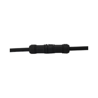 Conector de Cable Impermeable JiaHui M16, Conexión de Tornillo Sin Soldadura, Conector de Cable Circular LED para Exteriores con Clasificación IP68