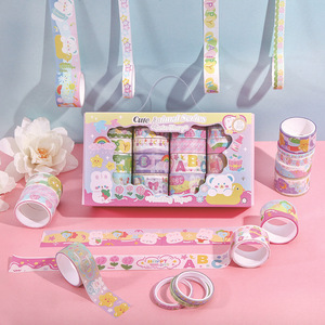 Cartoon <span class=keywords><strong>cartoleria</strong></span> ragazze regali decorazione DIY 20 rotoli washi nastro set kawaii - Product Image 6