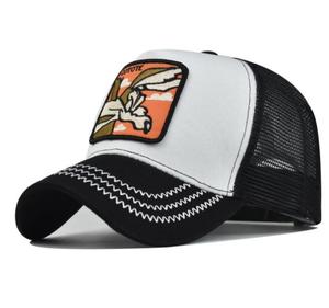 Casquette de baseball trucker personnalisée avec logo appliqué, vente en gros, camouflage, broderie lapin - Product Image 3
