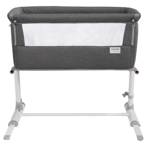 Culla Multifunzione di Qualità Europea, <span class=keywords><strong>Lettino</strong></span> da Affiancamento alla Moda per Neonati, Altezza Regolabile, <span class=keywords><strong>Portatile</strong></span>, <span class=keywords><strong>Lettino</strong></span> per Bambini - Product Image 3