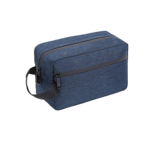 Sac de toilette de voyage pliable multifonction en tissu Oxford, grande capacité, imperméable, unisexe, usage quotidien, couleur unie - Product Image 3