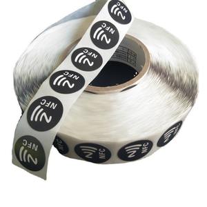 Etiqueta/Etiqueta Adhesiva NFC Personalizada con Logotipo, Chip NFC 213/215 de <span class=keywords><strong>13.56MHz</strong></span>, Etiqueta <span class=keywords><strong>RFID</strong></span> Iso14443a - Product Image 1