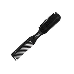 Offre Spéciale hommes deux usages professionnel brosse de nettoyage en gros barbier outil de coiffure en plastique nouveau <span class=keywords><strong>Style</strong></span> galvanoplastie peigne <span class=keywords><strong>barbe</strong></span> - Product Image 5