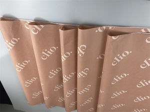 Choix <span class=keywords><strong>de</strong></span> qualité Designs personnalisables Papier d'emballage cadeau hydraté résistant à l'humidité pour vêtements Chaussettes personnalisées pour Noël - Product Image 6