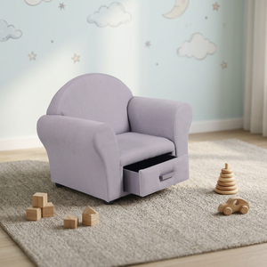 Sillón de diseño moderno para niños con cajones para dormitorio, sala de estar, jardín de infantes, sofá cómodo, muebles para niños - Product Image 1