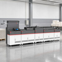 Machine d'impression numérique à alimentation par feuilles, vernissage et gaufrage pour gobelets et bols en papier, imprimante jet d'encre de qualité alimentaire 1600 dpi