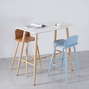 Fournisseur de tables et chaises de bar modernes nordiques <span class=keywords><strong>pour</strong></span> cafés, tables de bar à pieds hauts, tables de salle à manger murales <span class=keywords><strong>pour</strong></span> <span class=keywords><strong>balcon</strong></span> et fenêtre à domicile - Product Image 6