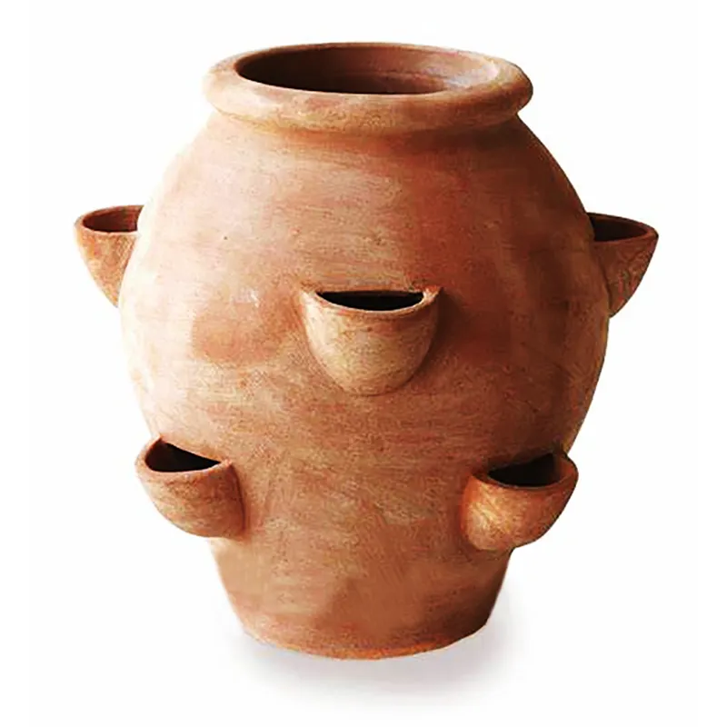 カスタムプランターポットWholesale Large Strawberry Terracotta Pot