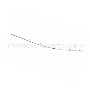 Moldura central de rejilla para parachoques delantero, tira brillante cromada F01044115 para reemplazo o reparación - Product Image 1