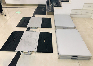 मोबाइल इलेक्ट्रॉनिक एक्सल लोड स्केल 20t40t lcd डिस्प्ले ओम ट्रक स्केल पोर्टेबल वाहन वजन प्रणाली विमानन एल्यूमीनियम मिश्र धातु - Product Image 3