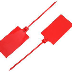 HS-PS6006 תגית אבטחה חד פעמית מפלסטיק עם סגירה עצמית, עשויה לאבטחת בגדים, עם אפשרות להדפסת לוגו מותאם אישית. - Product Image 2