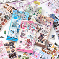25 autocollants par paquet, série Ma maison de rêve, matériaux de collage pour bullet journal
