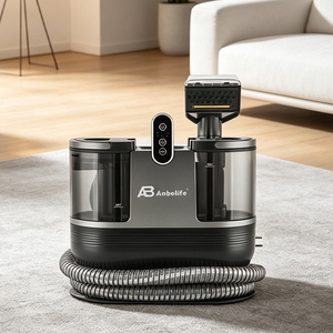 Anbolife Nouveau <span class=keywords><strong>Nettoyeur</strong></span> Portable pour Tapis et Tissus d'Ameublement 1700W 100 ° <span class=keywords><strong>Nettoyeur</strong></span> <span class=keywords><strong>vapeur</strong></span> C, aspirateur étanche IPX4, <span class=keywords><strong>nettoyeur</strong></span> de textiles - Product Image 4