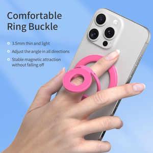 Soporte Magnético Multifuncional para Teléfono con Anillo, Diseño Magnético de Doble Cara, 360° °   Rotación multi-escenario con varios colores - Product Image 4