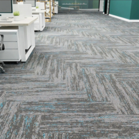 Dalles de moquette antidérapantes en PVC pour bureaux, hôtels et maisons – Vente en gros de dalles de moquette modulaires en PP pour sols commerciaux