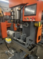 Mesin Pembuat Keran Otomatis Dua Spindle untuk Pengeboran dan Pembuatan Ulir / Mesin Pembuat Ulir Efisiensi Tinggi Mesin Bor Listrik