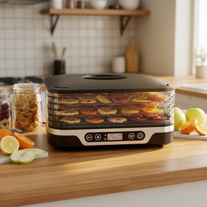 Deshidratador <span class=keywords><strong>de</strong></span> Alimentos con Control Electrónico <span class=keywords><strong>de</strong></span> Temperatura Mejorado y Pantalla Táctil, Deshidratador <span class=keywords><strong>de</strong></span> Alimentos Libre <span class=keywords><strong>de</strong></span> BPA - Product Image 4