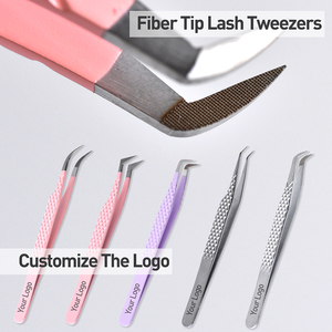 LashPlus Anti-corrosiebestendige, duurzame, nauwkeurige precisietips zonder gaten, fiber tip, slanke boot wimperpincet - Product Image 6