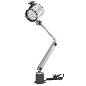 Lampe LED Fervi pour machines-outils, 1200 lumens, bras réglable avec base et prise - Product Image 2